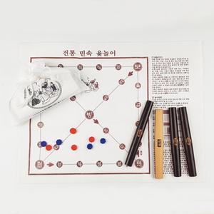 전통 윷놀이세트 복주머니