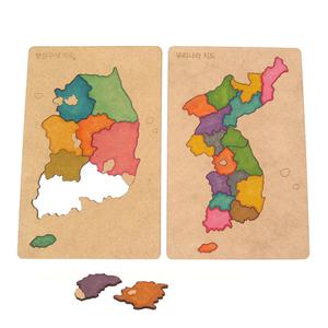 [모또 나무] 우리나라 지도 입체퍼즐 만들기