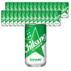 롯데 칠성사이다 190ml X 30캔 탄산음료