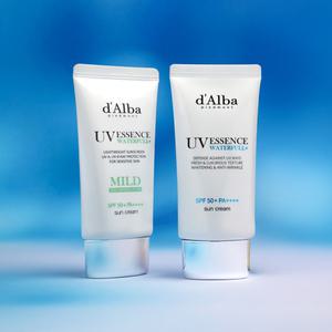 [달바][교차] 에센스 선크림 50ml+마일드 선크림 50ml