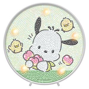 산리오 포차코 비즈 무드등 캐릭터 보석십자수 유아 어린이 보석십자수 DIY 초등 만들기 (포차코) A