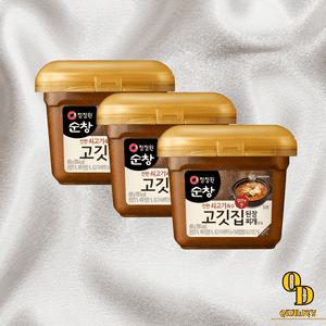 청정원 고깃집된장 고기육수된장 450g 3개
