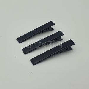 소형 블랙 집게핀 5개 6cm 머리핀 부자재 만들기 공예 재료 꾸미기 DIY