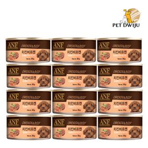 ANF 강아지캔 치킨비프 95g X12개