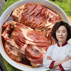 한식온도 더 담은 수제양념 돼지왕구이 1kg 돼지갈비 양념갈비