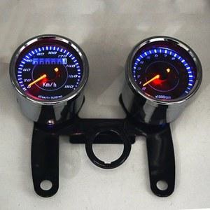 범용 속도계 콤보 LED 오토바이 투어링 타코미터, 브래킷 포함, 12V, 0-180 km/h