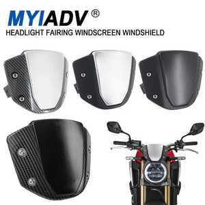 부품 오토바이 앞유리 스포츠 윈드 디플렉터 바이저 스크린 브래킷 포함 CB650R 2019-2023 CB1000R