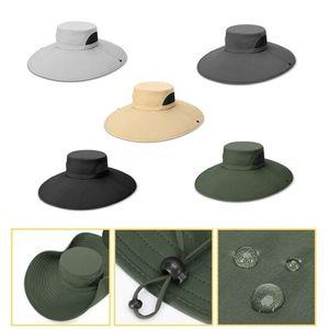 와이드 챙모자 약14cm 넓은챙 방수 자외선차단