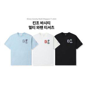 갤러리아 [광교점][24SS][공용][디스커버리]킨조 바시티 멀티 와펜 티셔츠(DXRS