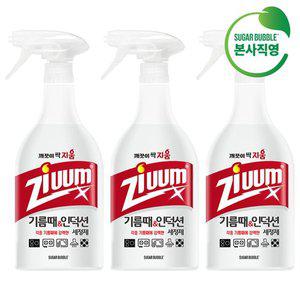 슈가버블 지움 기름때인덕션 세정제 850ml x 3개