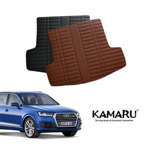 아우디 Q7 트렁크매트 카마루 가죽 트렁크매트