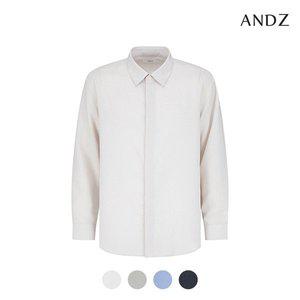 [앤드지] 릴렉스핏 히든버튼 긴팔 셔츠_BLD2WC1001
