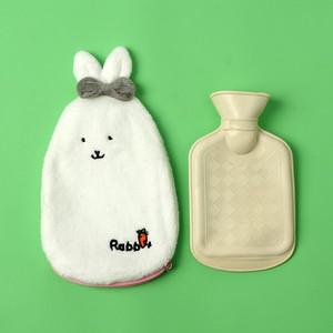 핫한토끼 보온 물주머니 온수팩 250ml 화이트