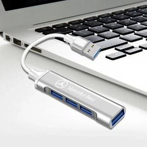 차량용 USB 충전기 전원 케이블, C타입 USB 3.0 어댑터 허브, 메르세데스 벤츠 C180 C200 C260 C300 W108 W124 W126 W140 W168 W169