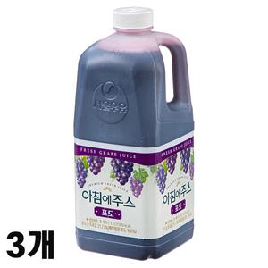 아침에주스 포도 주스 1.8L 3개