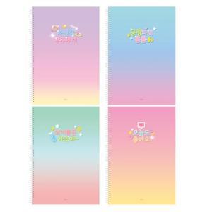 [JH31154T_51]1000 슬림원링노트(긍정네온) 1세트 11089