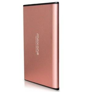 PC, Mac, 노트북, PS4, Xbox One용 Maxone 500GB 울트라 슬림 휴대용 외장 하드 드라이브 HDD USB 3.0 - Rose Pink