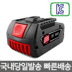보쉬 18V6.0Ah 호환용 전동드릴 리튬 이온 배터리 국내
