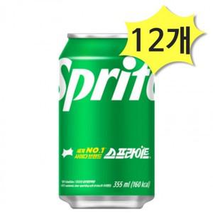 행사용 단체주문 스프라이트 355ml x 12개 탄산음료 캔음료 사무실간식 대량구매