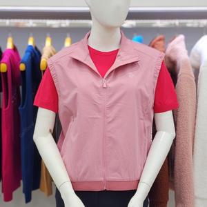 루이까스텔 SS 여성 와끼 I패턴 프린트 루즈핏 조끼 점퍼 7LEJP307P