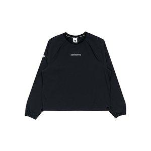 [데상트] 여성 경량 우븐맨투맨 SP122TWH12BLK