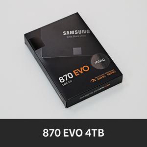 삼성전자 870 EVO 4TB SSD 병행수입 5년 A/S 이그닉