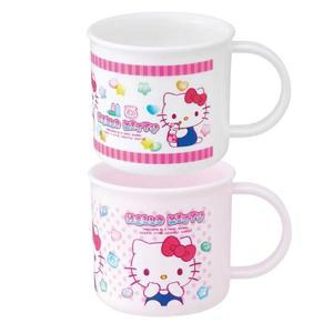 스케이터 아기컵 헬로키티 마슈구미 핸들컵 200ml 2P 세트 유아컵 어린이컵 아동컵