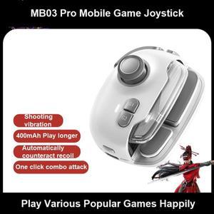 MEMO 모바일 게임 컨트롤러 조이스틱 원 클릭 장비 스왑 스마트 반동 제어 iOS 및 안드로이드용 기능 MB03