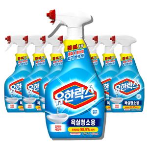 유한락스 욕실청소용 650ml 8개 세정제