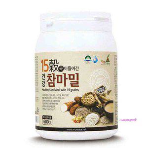 마가루 15곡 600g 참마밀 식사대용 EC 건강 이들어간 건강식 마분말 생식 잡곡 간편식 아침lmn735