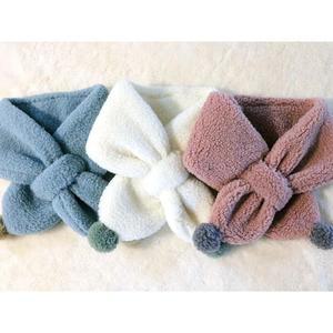 뽀글이 방울모던 네키목도리 머플러 (5colors)