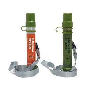 FSS-2000 비상용 휴대용 정수필터 생존빨대 NEW 서바이벌스트로우 5000L