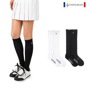 까스텔바작 여성 반타이즈 메쉬 짜임 골프 니삭스