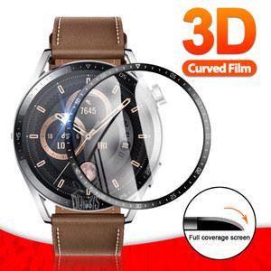 시계 GT 3 화면 소프트 4 m 3D 보호기 46mm 커버 보호 스마트 호환 호환watch 유리가 GT3 용 Pro 2 GT2 아님 필름 42mm 곡선