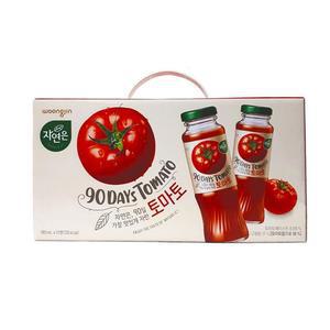 웅진 자연은 토마토 180mlx12병x2set.