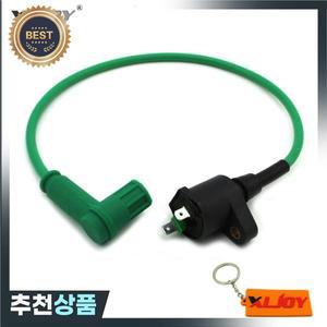녹색 고성능 점화 코일 110 125 구덩이 먼지 자전거 KLX TTR YZ RM BBR 가와사키 아폴로