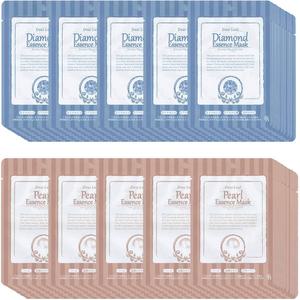 에센스 세럼 마스크 디어 리프 100장 펄 다이아몬드