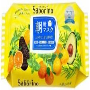 사보리노 눈금 시트 32장입3개 세트BCL컴퍼니Saborino 아침용 마스크 페이스 팩