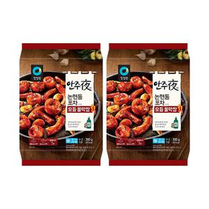 청정원 안주야 모듬불막창 300g, 2개
