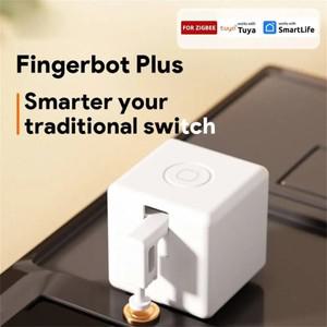 투야 스마트봇Tuya Zigbee Fingerbot Plus 스마트 핑거봇 스위치 버튼 푸셔 라이프 타이머 음성 제어는 Ale
