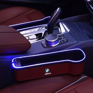 BMW LED 차량 사이드 포켓 틈새수납 USB 콘솔박스 앰비언트 휴대폰충전