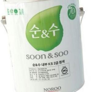 (제스트)순수 가정용 순환경 실내 백색 셀프 노루표 4L 페인트