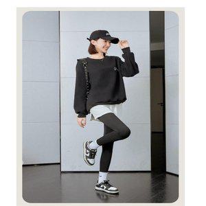허리밴딩 페이크 레이어드 티 스커트 UC0085 정장 여 (WFHS087)