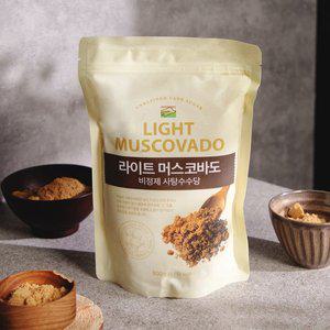 라이트머스코바도 비정제 사탕수수당800g