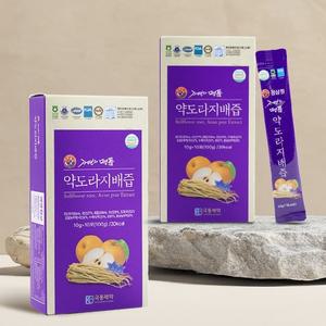 [정삼원] 포천깊은산골 도라지배즙 10박스 (10g x 10포 x 10ea) 홍삼농축액 함유