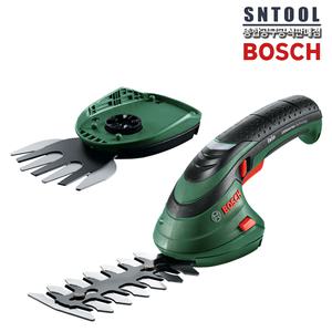보쉬 ISIO 3 SET 무선 전정 가위 3.6V 잔디깍기 2종 날포함 06008331B2 울타리 벌초 홈앤가든 BOSCH