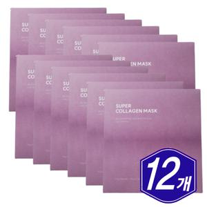 아로셀 슈퍼 콜라겐 마스크 4매 x 12박스 중년 일일 시니어 데일리 시트팩 대용량 팩