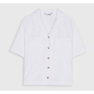 [로엠]아웃포켓 반팔 셔츠 (RMYWC25S12-T)