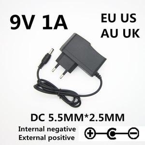 AC 100-240V to DC 9V 1A 어댑터 전원 공급 장치 충전기 슈퍼 닌텐도 호환 SNES 레드 or 화이트 기계 변압