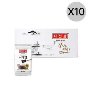 대천김 미니식탁김 11g X150봉 간단한 만능 밥반찬